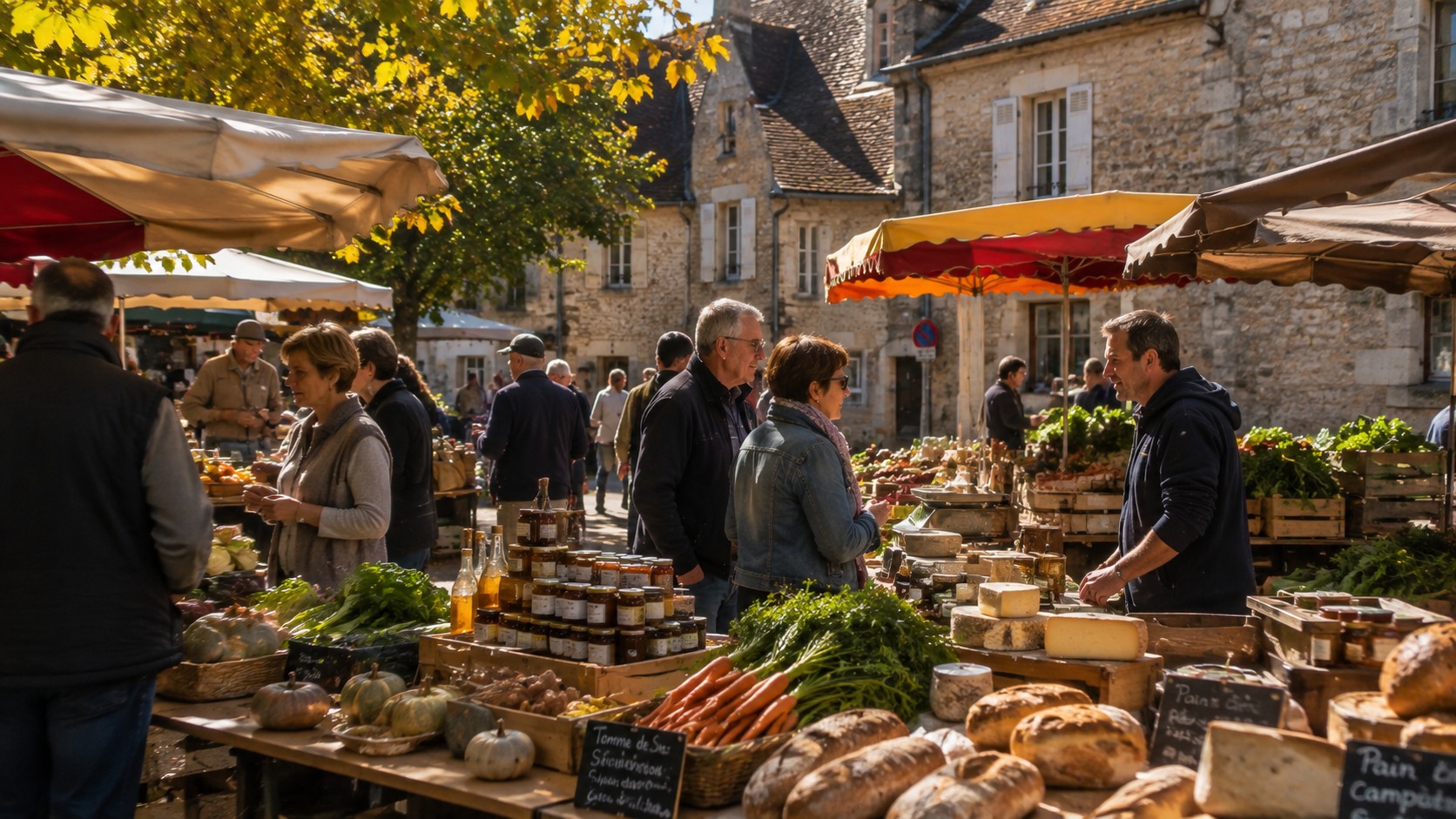Marché de producteurs près des événements à Orsennes